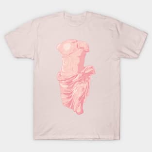 Sculpture in Pink T-Shirt